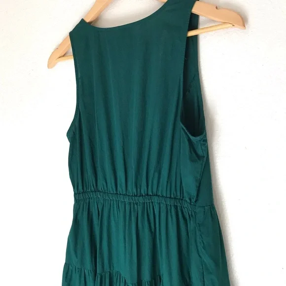 Forest Witch Green Sleeveless Maxi Dress - Picture 5 of 13